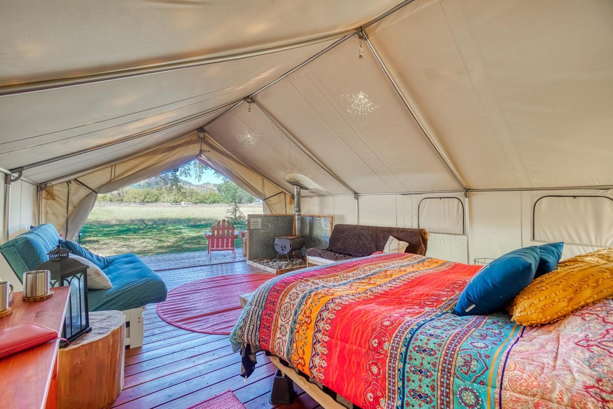 Вилла Soul Whispering Ranch Retreat Upper Lake Экстерьер фото